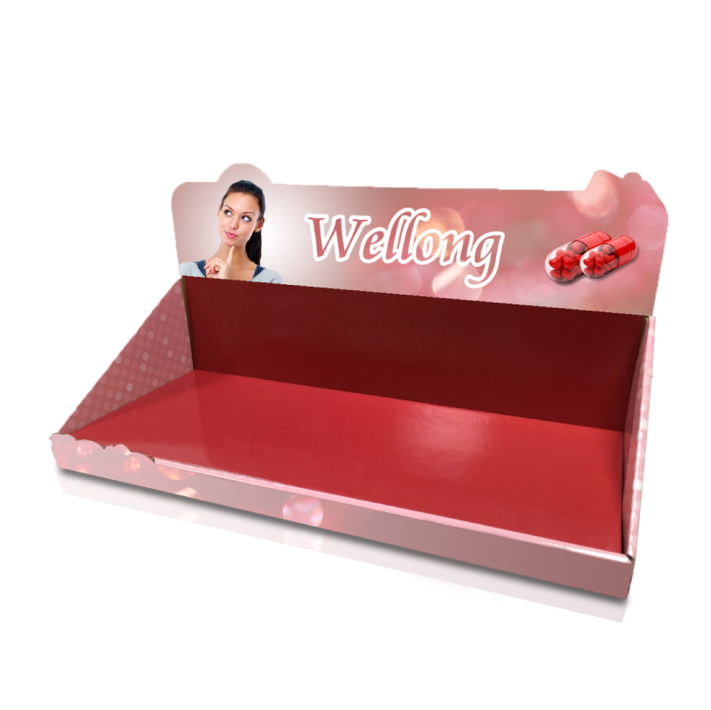 Display Boxes Paper Corrugated Board Custom Printed Display Stand Packaging Cardboard Box - Image 3