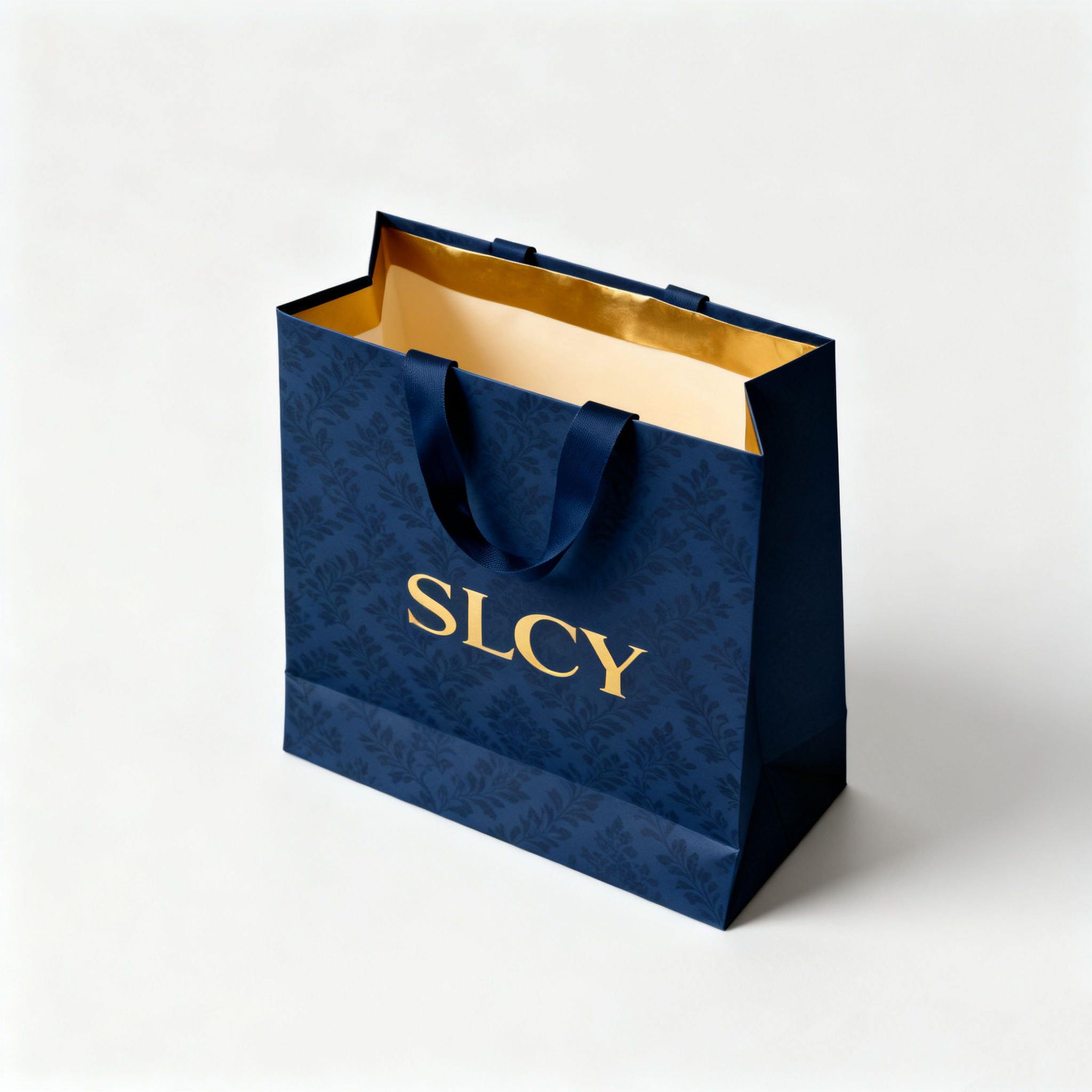 Luxury Custom Logo Paper Bag Foil Hot Stamping Gift Bags for Jewellery Retail Boutique Packaging Shopping with Your Own LOGO - Image 4