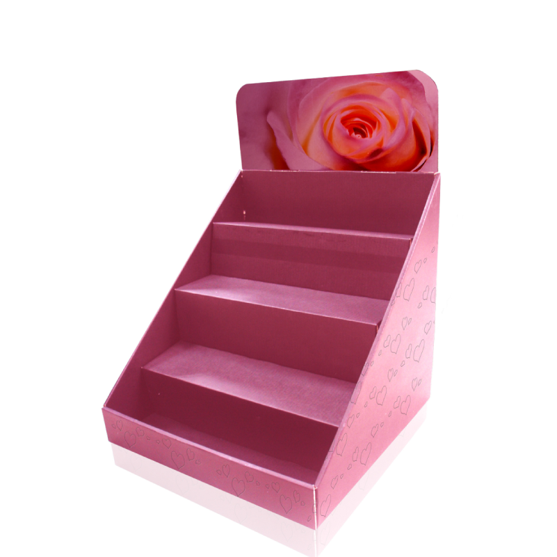 Display Boxes Paper Corrugated Board Custom Printed Display Stand Packaging Cardboard Box